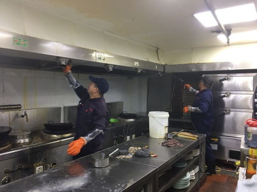 圖 普陀區(qū)長壽路大型飯店油煙機清洗公司 上海保潔 清洗